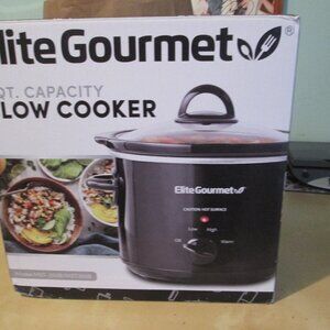 Elite Gourmet 3qt Slow Cooker NEW
